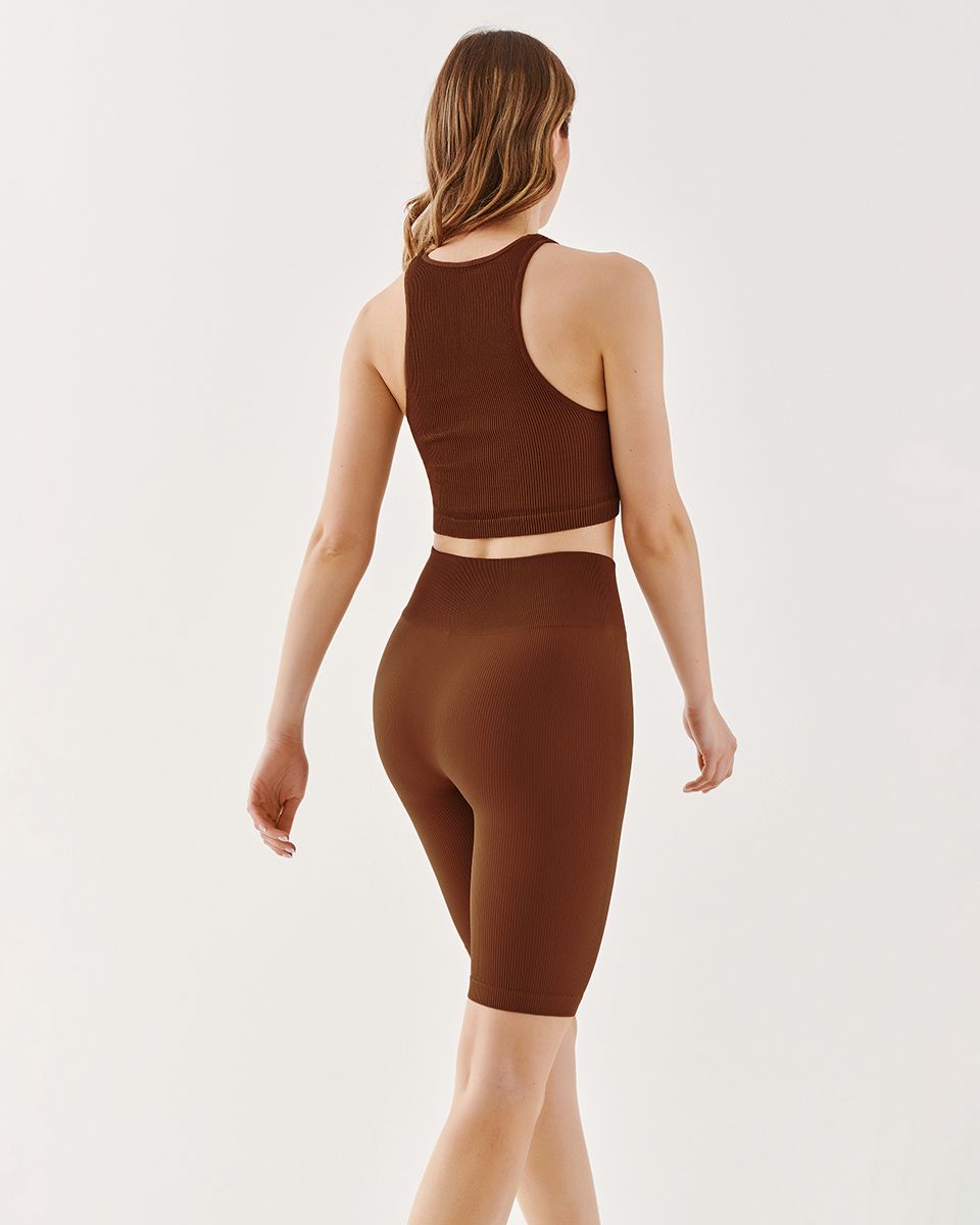 mocca-seamless-ribbed-shorts